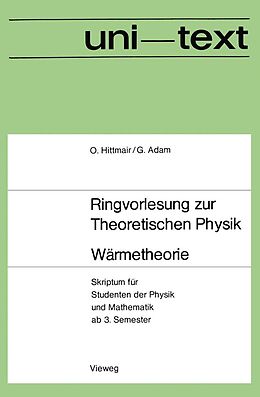 E-Book (pdf) Wärmetheorie von Otto Hittmair