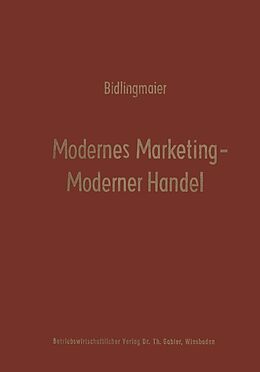 E-Book (pdf) Modernes Marketing  Moderner Handel von 
