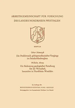 E-Book (pdf) Die Problematik gebirgsmechanischer Vorgänge im Steinkohlenbergbau von Oskar Niemczyk