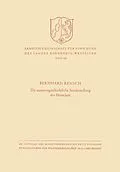 E-Book (pdf) Die stammesgeschichtliche Sonderstellung des Menschen von Bernhard Rensch