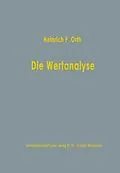 E-Book (pdf) Die Wertanalyse von Heinrich Friedrich Orth