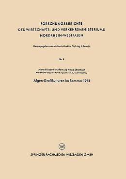 E-Book (pdf) Algen-Großkulturen im Sommer 1951 von Maria-Elisabeth Meffert