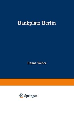 E-Book (pdf) Bankplatz Berlin von Hanns Weber