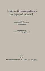 E-Book (pdf) Beiträge zu Gegenwartsproblemen der Angewandten Statistik von Kenneth A. Loparo