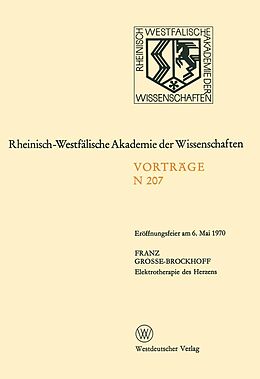 E-Book (pdf) Elektrotherapie des Herzens von Franz Grosse-Brockhoff