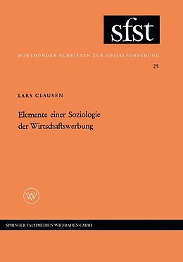 E-Book (pdf) Elemente einer Soziologie der Wirtschaftswerbung von Lars Clausen
