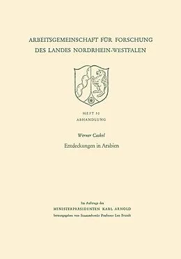 E-Book (pdf) Entdeckungen in Arabien von Werner Caskel