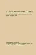 E-Book (pdf) Entwicklung von unten von Ulrich von Pufendorf, Ludwig Y. Oppenheimer, Richard F. Behrendt