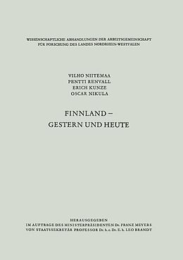 E-Book (pdf) Finnland  gestern und heute von Vilho Niitemaa