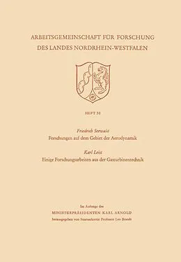 E-Book (pdf) Forschungen auf dem Gebiet der Aerodynamik. Einige Forschungsarbeiten aus der Gasturbinentechnik von Karl Seewald