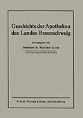 E-Book (pdf) Geschichte der Apotheken des Landes Braunschweig von Walther Kern