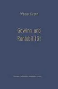 E-Book (pdf) Gewinn und Rentabilität von Werner Kirsch