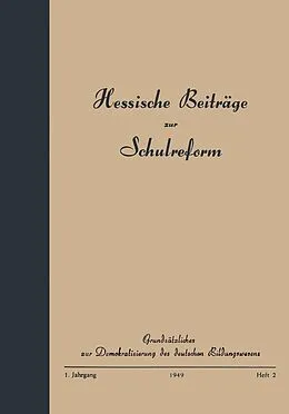 E-Book (pdf) Grundsätzliches zur Demokratisierung des deutschen Bildungswesens von H. W. Haupt