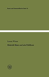 E-Book (pdf) Heinrich Mann und sein Publikum von Lorenz Winter