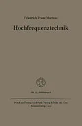 E-Book (pdf) Hochfrequenztechnik von Friedrich Franz Martens