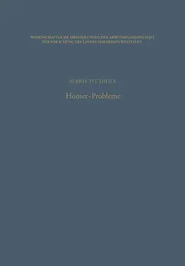 E-Book (pdf) Homer-Probleme von Albrecht Dihle
