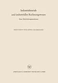 E-Book (pdf) Industriebetrieb und industrielles Rechnungswesen von Erwin Geldmacher