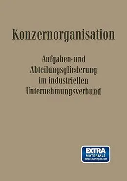 E-Book (pdf) Konzern-Organisation von Willi Döhrmann, Fritz Wilhelm Hardach, Carl Hundhausen