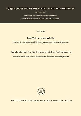 E-Book (pdf) Landwirtschaft im städtisch-industriellen Ballungsraum von Ludger Wierling
