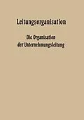 E-Book (pdf) Leitungsorganisation von Fritz Wilhelm Hardach, Carl Hundhausen, Leo Kluitmann