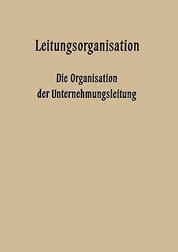 E-Book (pdf) Leitungsorganisation von Fritz Wilhelm Hardach, Carl Hundhausen, Leo Kluitmann