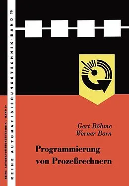 E-Book (pdf) Programmierung von Prozeßrechnern von Gert