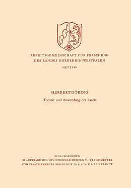E-Book (pdf) Theorie und Anwendung des Lasers von Herbert Döring