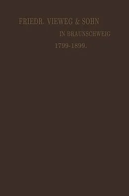 E-Book (pdf) Verlagskatalog von Friedr. Vieweg &amp; Sohn in Braunschweig von Friedr. Vieweg