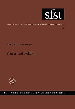 E-Book (pdf) Pfarrer und Politik von Karl-Wilhelm Dahm
