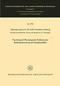 E-Book (pdf) Psychologisch-Physiologische Probleme der Radarbeobachtung auf Handelsschiffen von Hans Christian Freiesleben