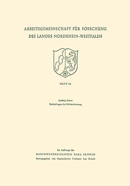 E-Book (pdf) Rechtsfragen der Mitbestimmung von Ludwig Raiser
