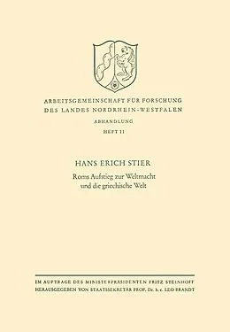 E-Book (pdf) Roms Aufstieg zur Weltmacht und die griechische Welt von Hans Erich Stier