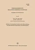 E-Book (pdf) Schichten im Faradayschen Dunkelraum der Glimmentladung und elektrochemische Eigenschaften des Entladungsgases von Walter Weizel
