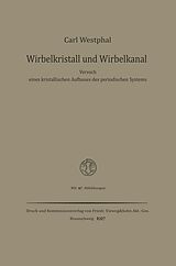 E-Book (pdf) Wirbelkristall und Wirbelkanal von Carl Westphal