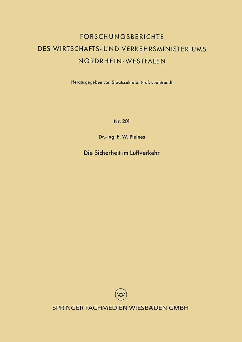 Die Sicherheit im Luftverkehr
