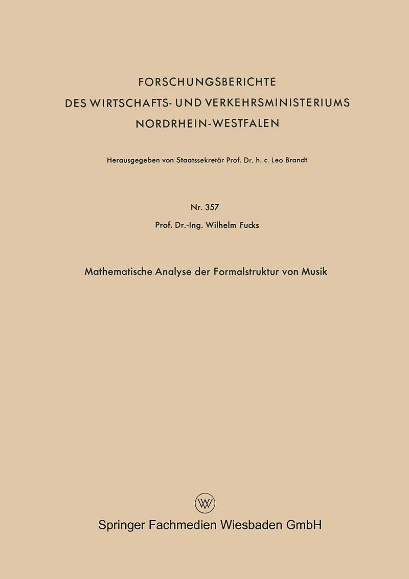 Mathematische Analyse der Formalstruktur von Musik