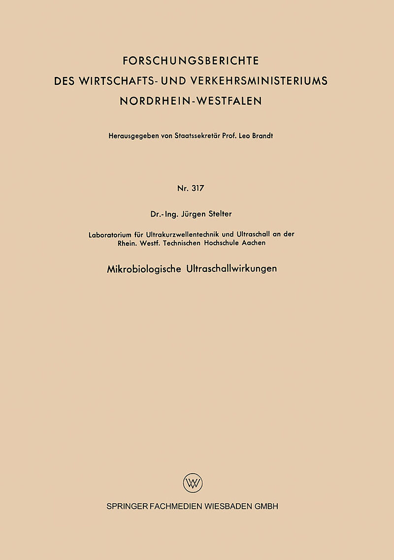 Mikrobiologische Ultraschallwirkungen