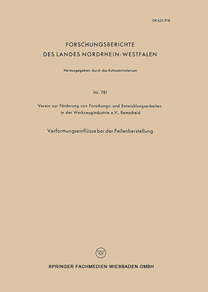Verformungseinflüsse bei der Feilenherstellung