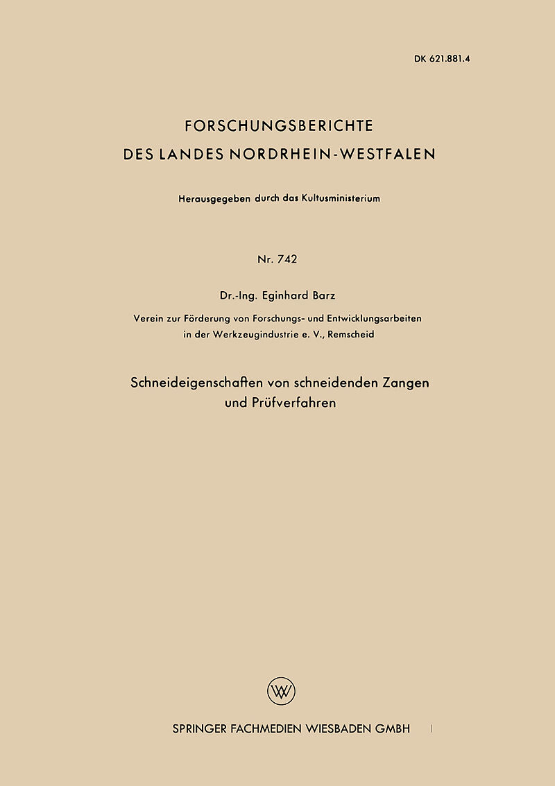 Schneideigenschaften von schneidenden Zangen und Prüfverfahren