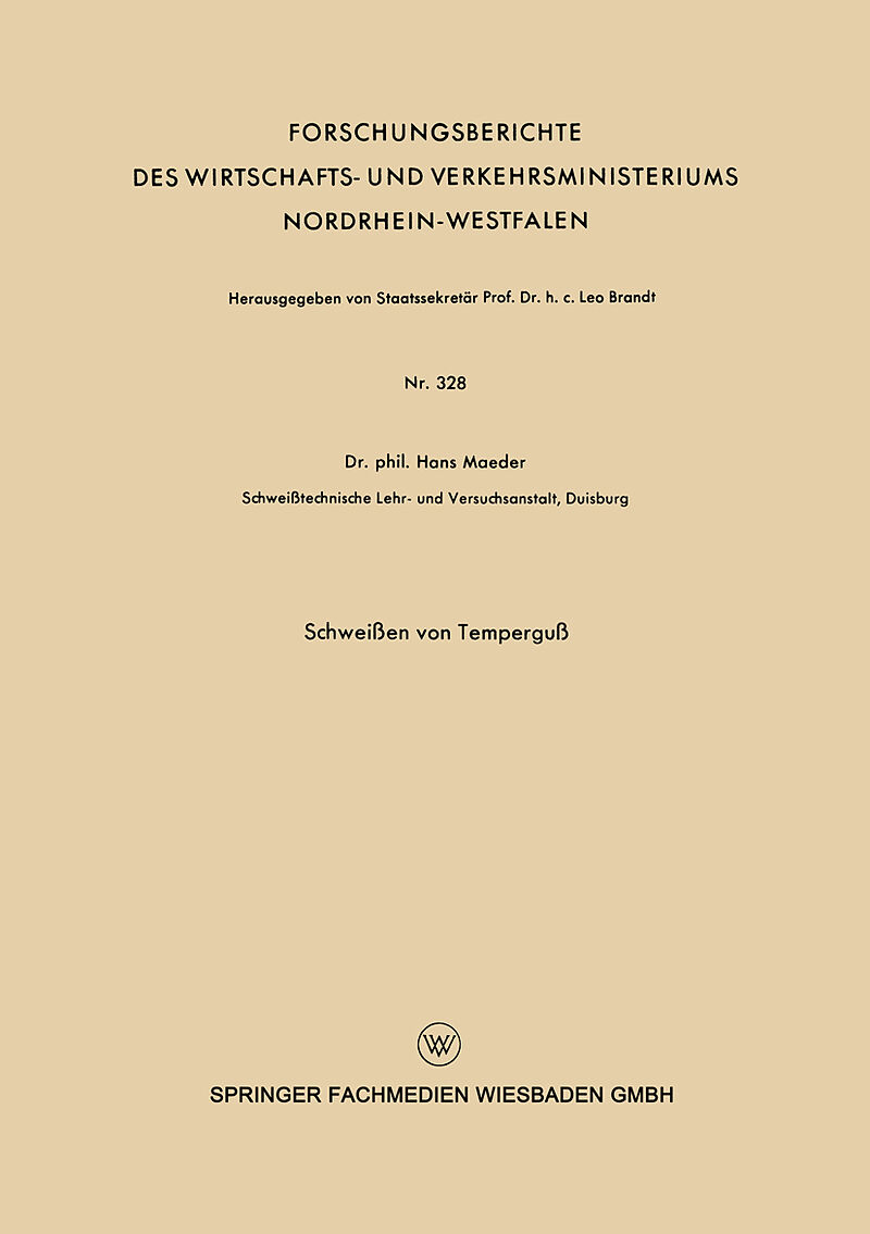 Schweißen von Temperguß