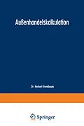 E-Book (pdf) Außenhandelskalkulation von Herbert Vormbaum