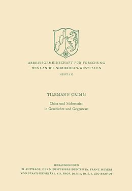 E-Book (pdf) China und Südostasien in Geschichte und Gegenwart von Tilemann Grimm