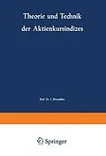 E-Book (pdf) Theorie und Technik der Aktienkursindizes von Josef Bleymüller
