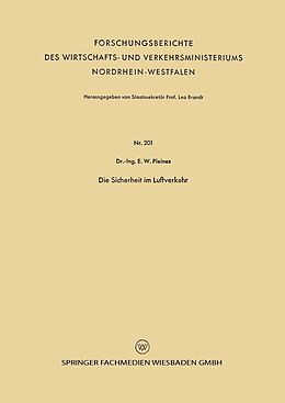 E-Book (pdf) Die Sicherheit im Luftverkehr von Ernst Wilhelm Pleines