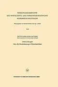 E-Book (pdf) Untersuchungen über die Hitzebelastung in Hüttenbetrieben von Erich A. Müller