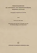 E-Book (pdf) Untersuchungen über das Fräsen von Baustahl sowie über den Einfluß des Gefüges auf die Zerspanbarkeit von Herwart Opitz