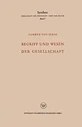 E-Book (pdf) Begriff und Wesen der Gesellschaft von Lorenz von Stein