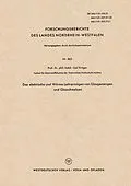 E-Book (pdf) Das elektrische und Wärme-Leitvermögen von Glasgemengen und Glasschmelzen von Carl Kröger