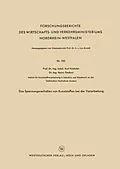 E-Book (pdf) Das Spannungsverhalten von Kunststoffen bei der Verarbeitung von Karl Krekeler