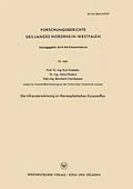 E-Book (pdf) Die Infraroterwärmung an thermoplastischen Kunststoffen von Karl Krekeler